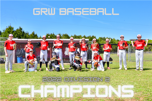GRW Baseball 2022 Champs